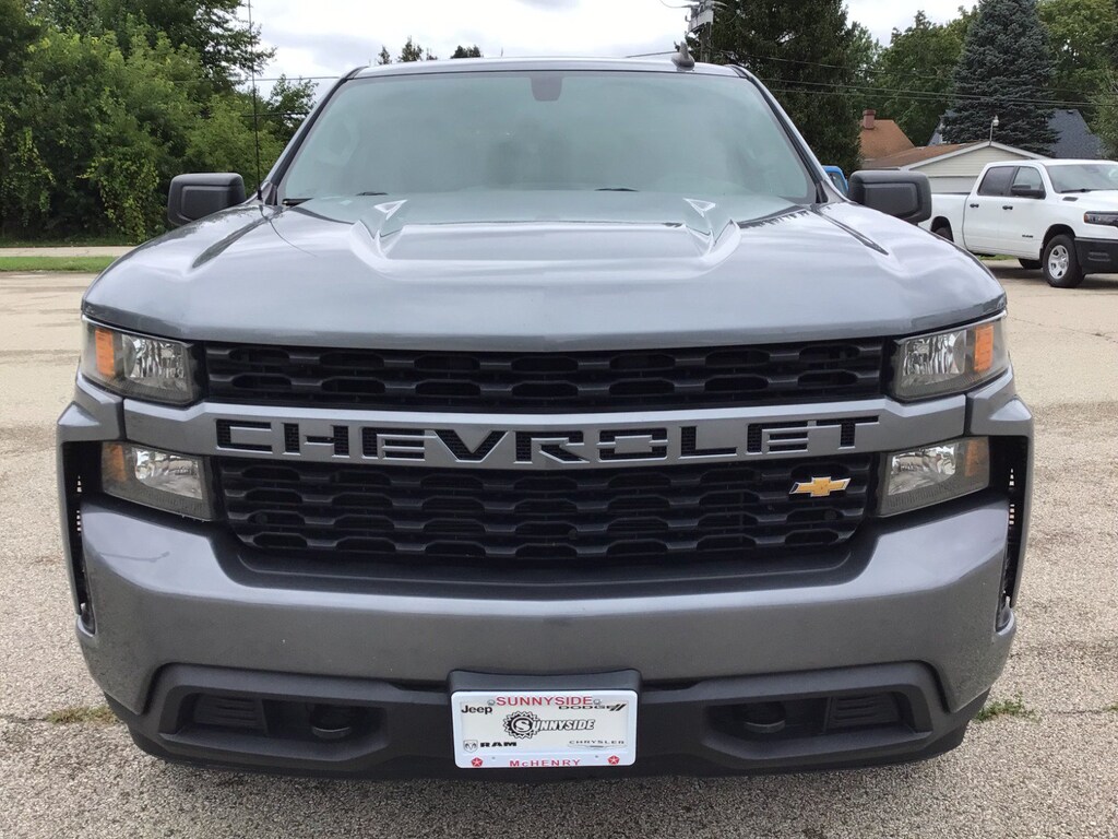Used 2019 Chevrolet Silverado 1500 Custom 4x4 Truck Crew Cab