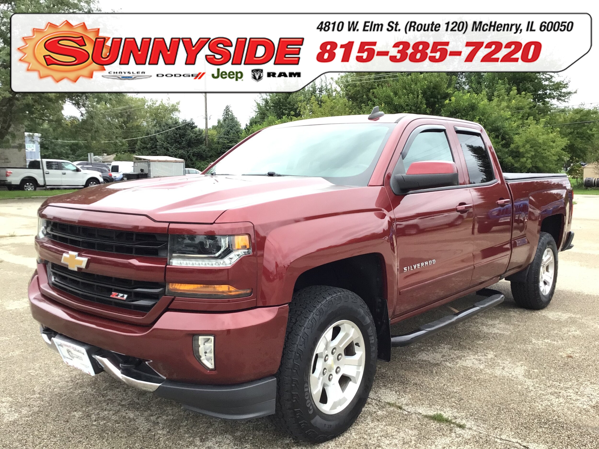Used 2017 Chevrolet Silverado 1500 LT Z71 4x4 Truck Double Cab