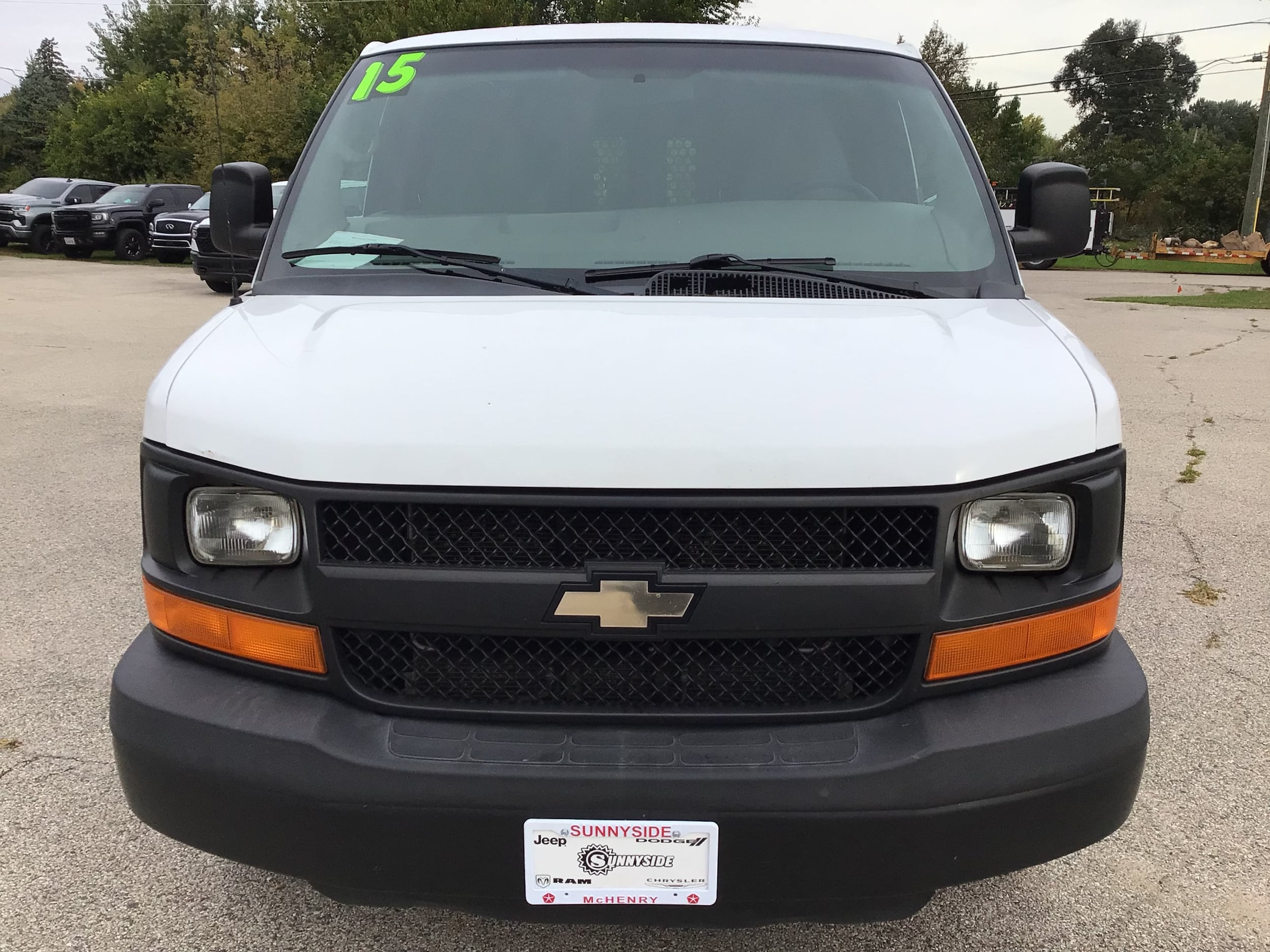 Used 2015 Chevrolet Express Cargo Work Van with VIN 1GCWGFCG6F1125475 for sale in McHenry, IL