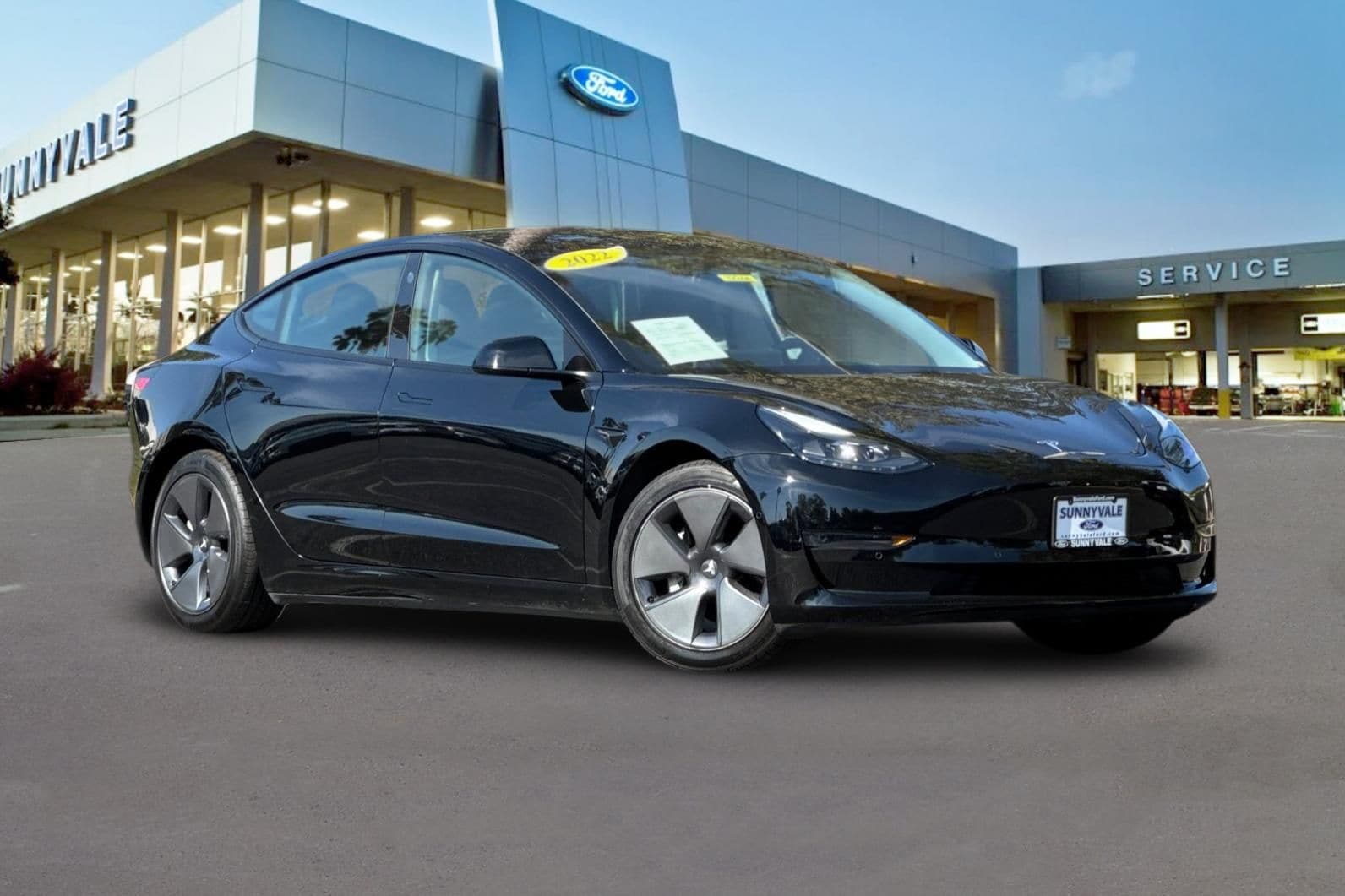 Used 2022 Tesla Model 3 Long Range with VIN 5YJ3E1EB3NF335387 for sale in Sunnyvale, CA