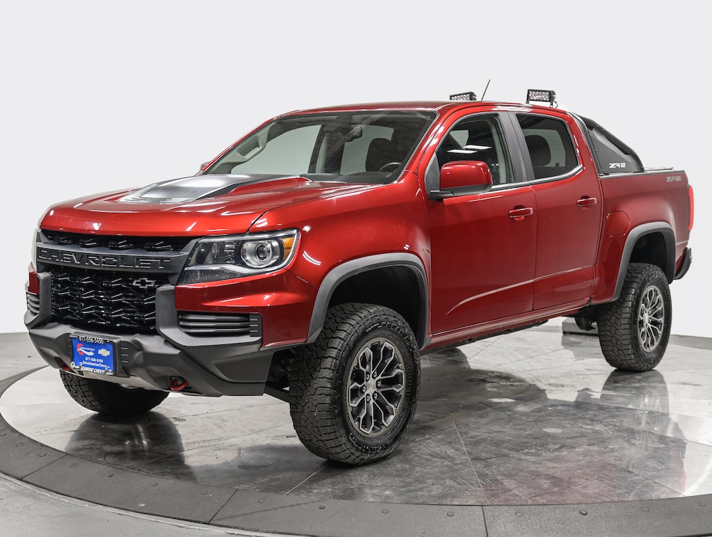 Used 2021 Chevrolet Colorado 4WD ZR2 Truck Crew Cab