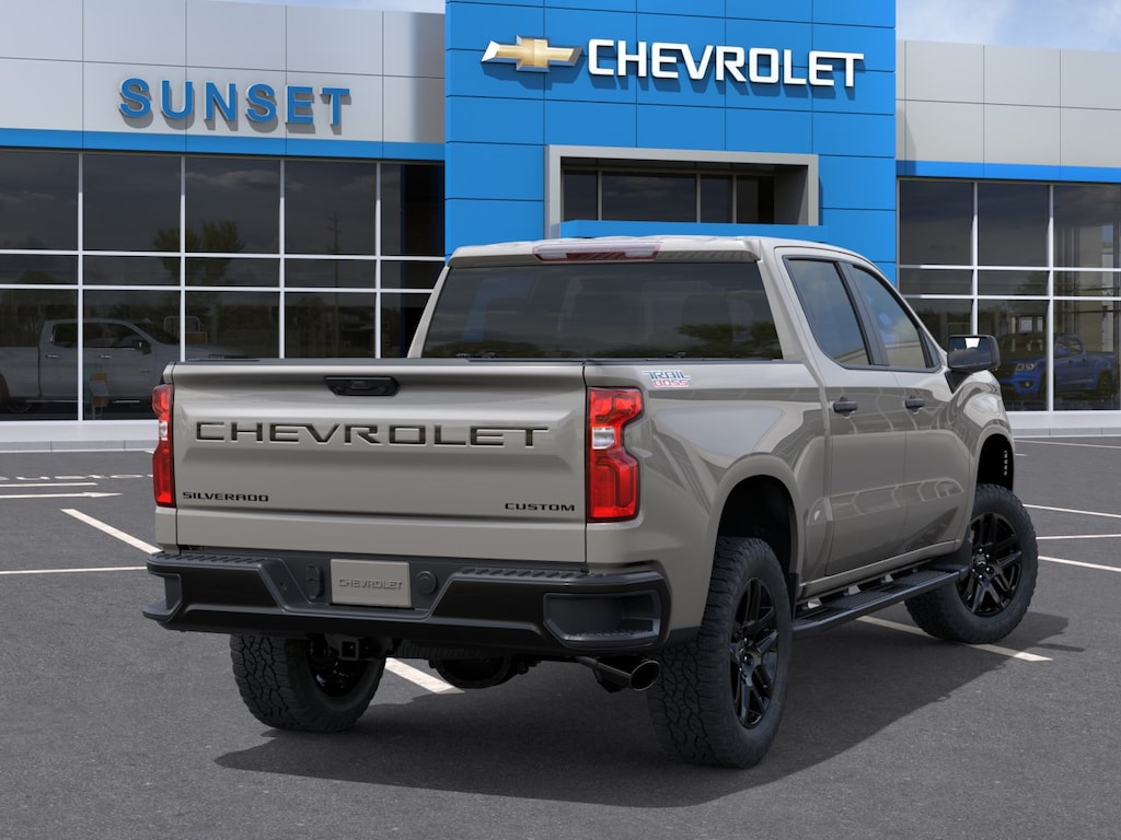 New 2026 Chevrolet Silverado 1500 Custom Trail Boss Truck