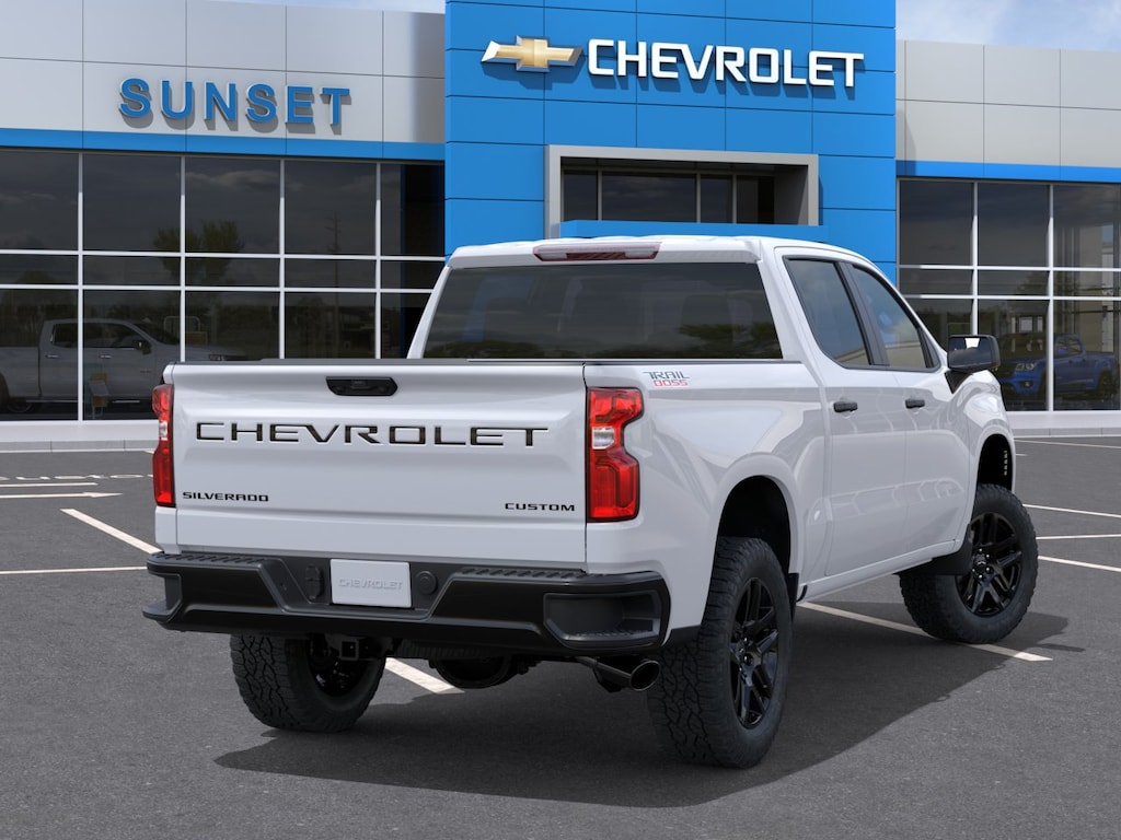New 2026 Chevrolet Silverado 1500 Custom Trail Boss Truck