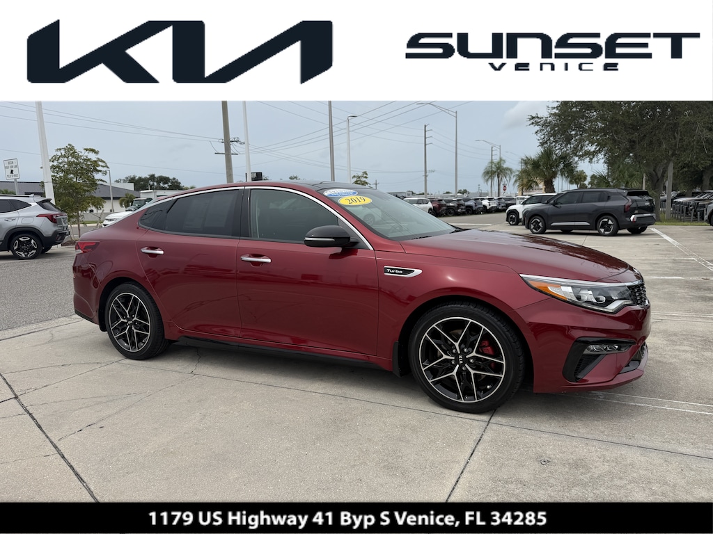 Certified 2019 Kia Optima SX Turbo Sedan
