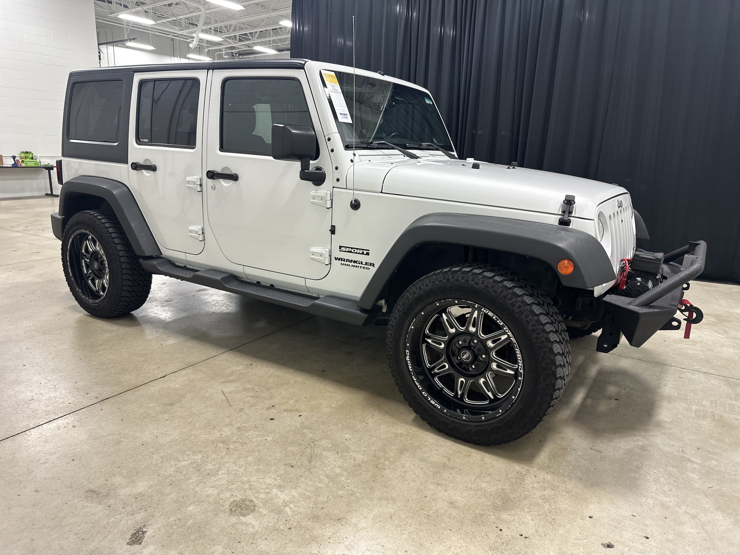 Used 2016 Jeep Wrangler Unlimited Sport S with VIN 1C4BJWDG5GL225295 for sale in Kansas City