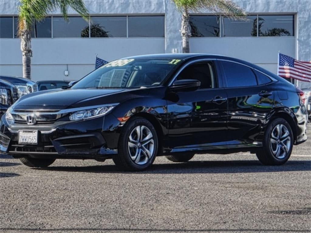 Used 2017 Honda Civic LX Sedan