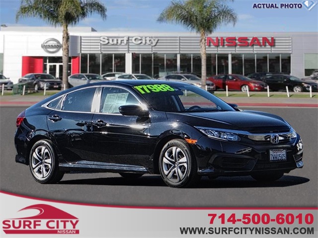 Used 2017 Honda Civic LX Sedan