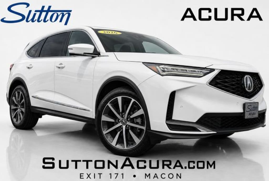 Certified 2026 Acura MDX Technology Package SUV
