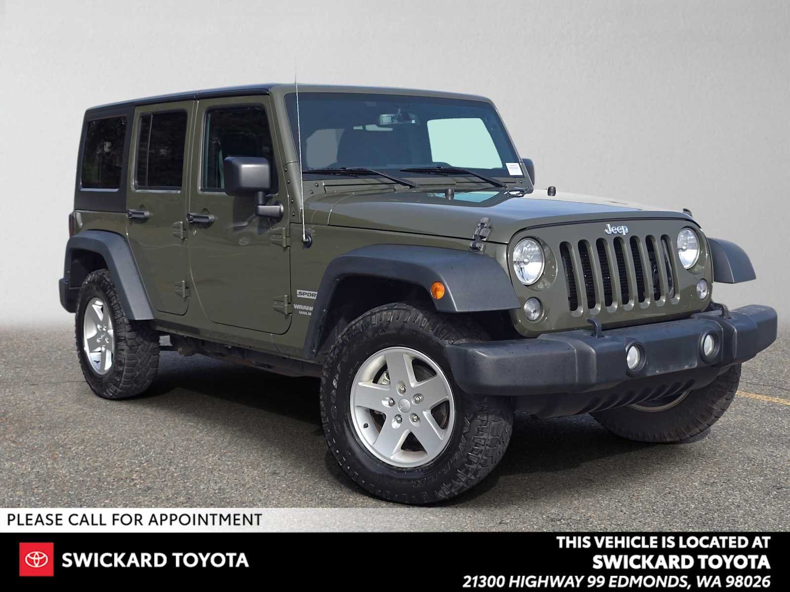 2016 Jeep Wrangler Unlimited