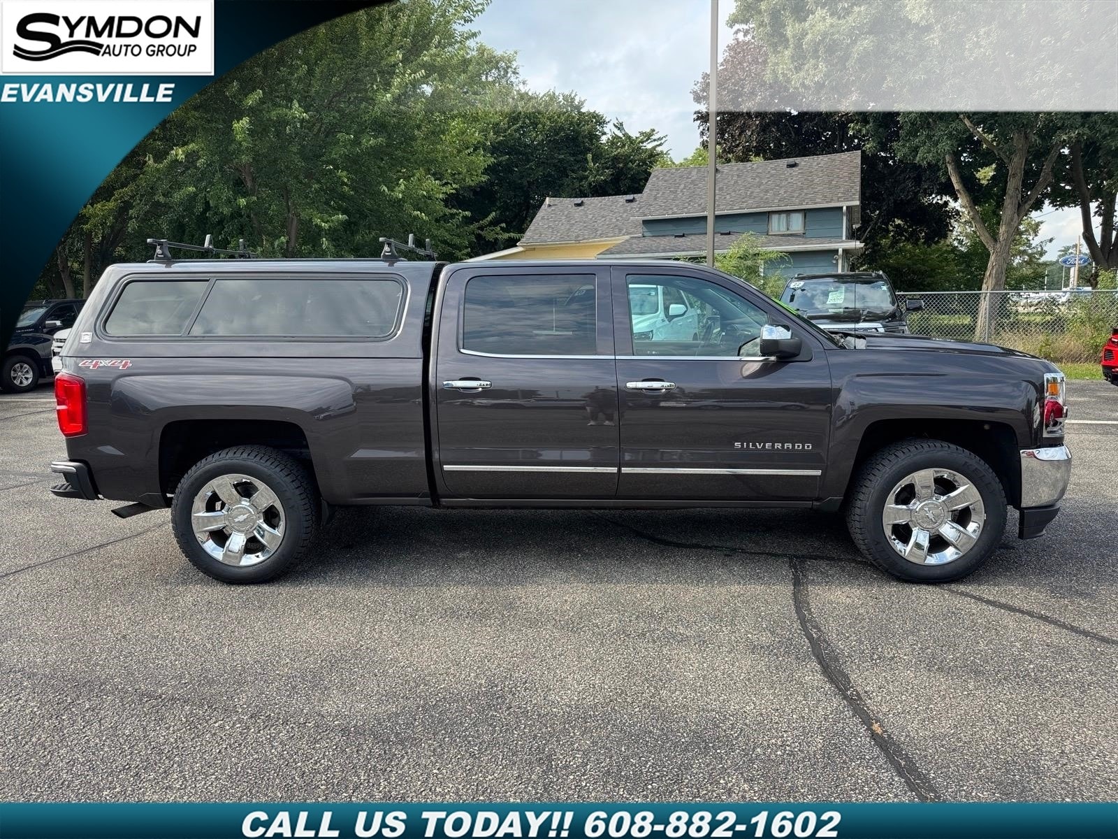 Used 2016 Chevrolet Silverado 1500 LTZ with VIN 3GCUKSEC8GG299981 for sale in Evansville, WI