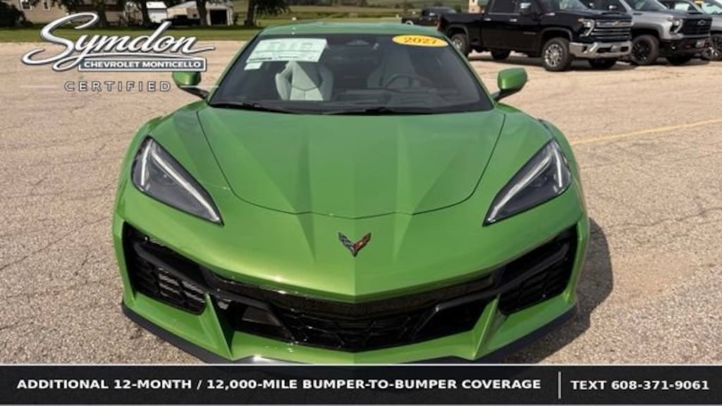 New 2027 Chevrolet Corvette Z06 1LZ Coupe