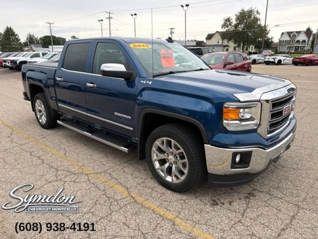 Used 2015 GMC Sierra 1500 SLT Truck