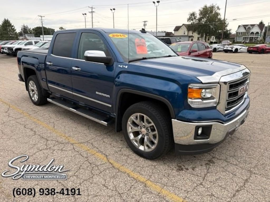Used 2015 GMC Sierra 1500 SLT Truck