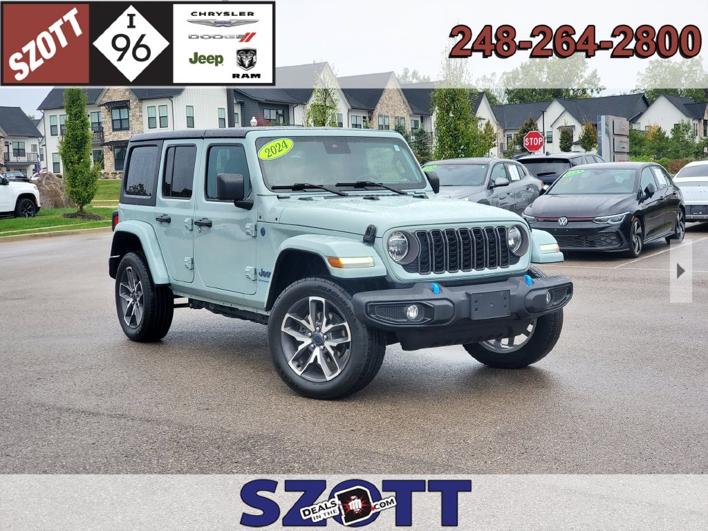 Used 2024 Jeep Wrangler Sport S 4xe SUV for sale in White Lake, MI