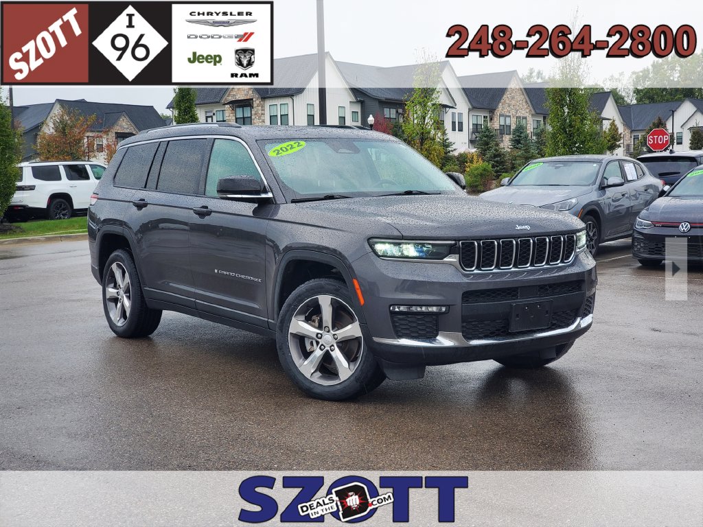 Used 2022 Jeep Grand Cherokee L Limited SUV for sale in White Lake, MI