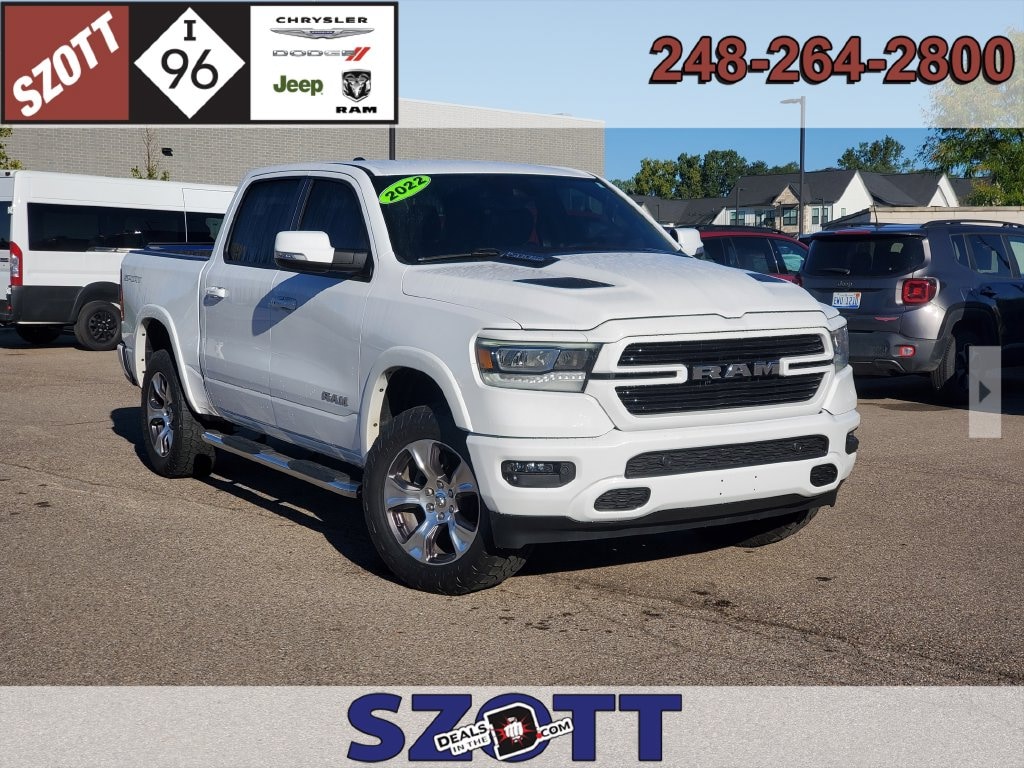 Used 2022 Ram 1500 Laramie Truck Crew Cab