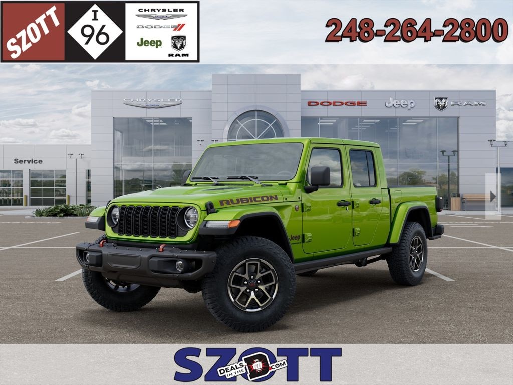 New 2025 Jeep Gladiator Rubicon Pickup