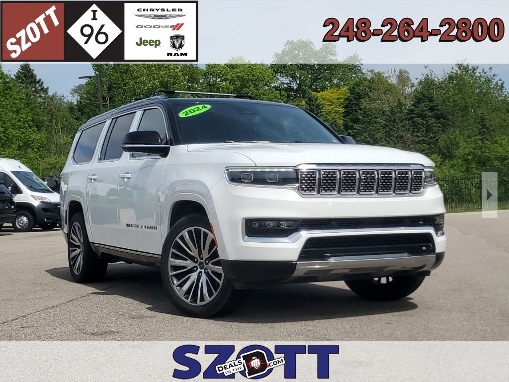 Used 2024 Jeep Grand Wagoneer L Series III SUV for sale in White Lake, MI