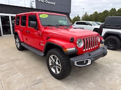 Used 2020 Jeep Wrangler Unlimited Sahara SUV for sale in White Lake, MI