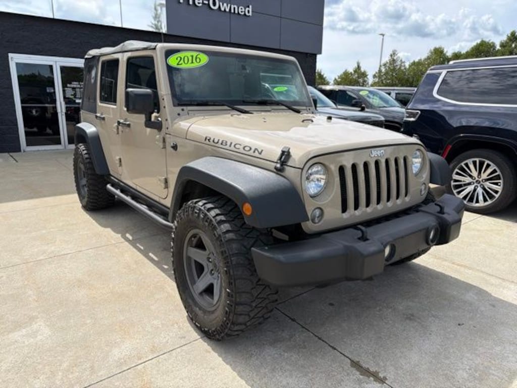 Certified 2016 Jeep Wrangler Unlimited Rubicon SUV