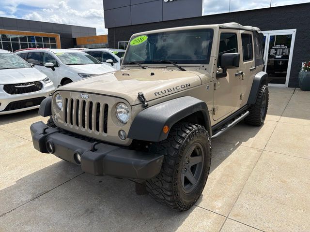 Certified 2016 Jeep Wrangler Unlimited Rubicon SUV