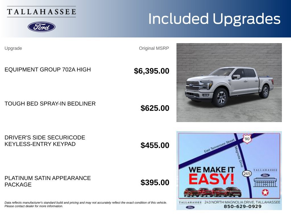 New 2026 Ford F-150 Platinum Truck SuperCrew Cab