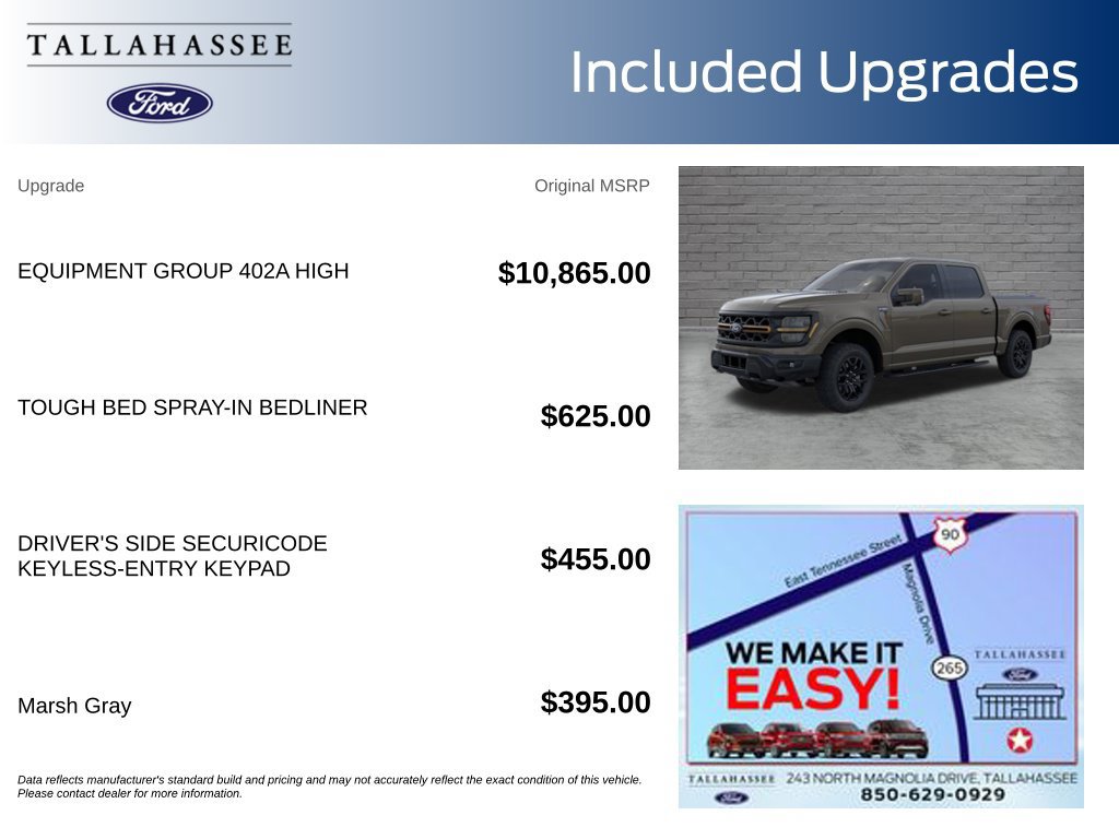 New 2026 Ford F-150 Tremor Truck SuperCrew Cab