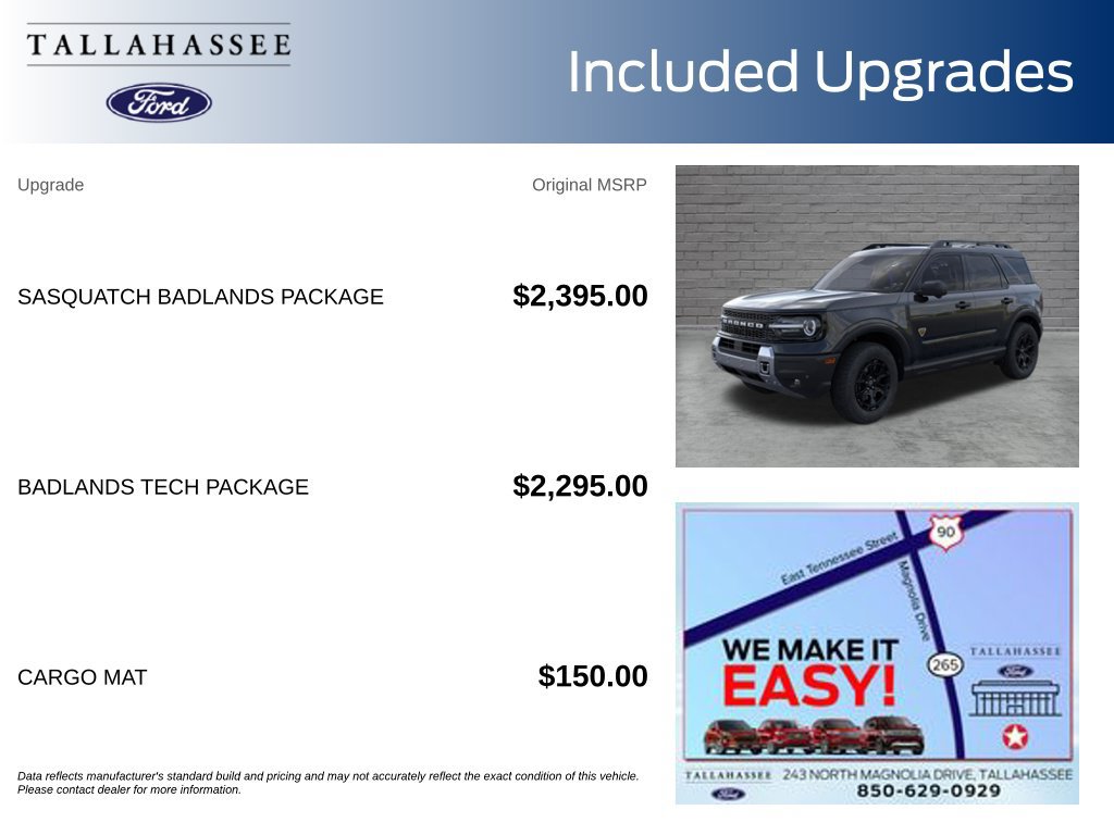 New 2026 Ford Bronco Sport Badlands SUV