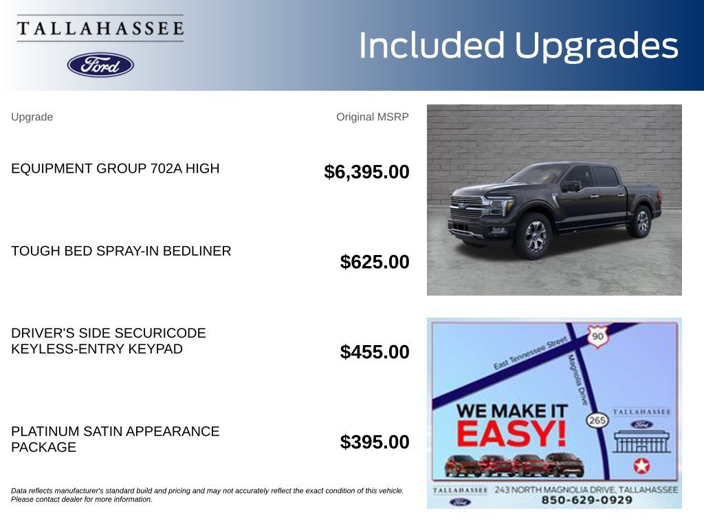 New 2026 Ford F-150 Platinum Truck SuperCrew Cab