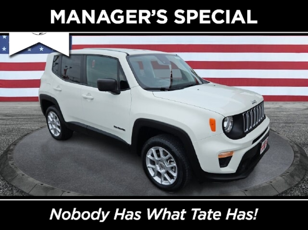 Certified 2023 Jeep Renegade Latitude SUV