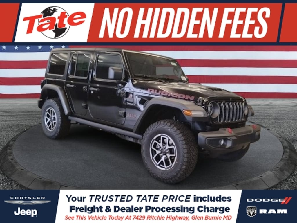 New 2026 Jeep Wrangler Rubicon Sport Utility