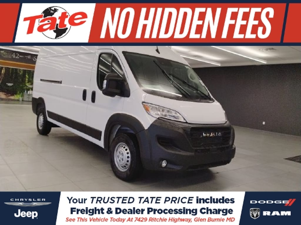 New 2027 Ram Promaster 2500 High Roof Cargo Van