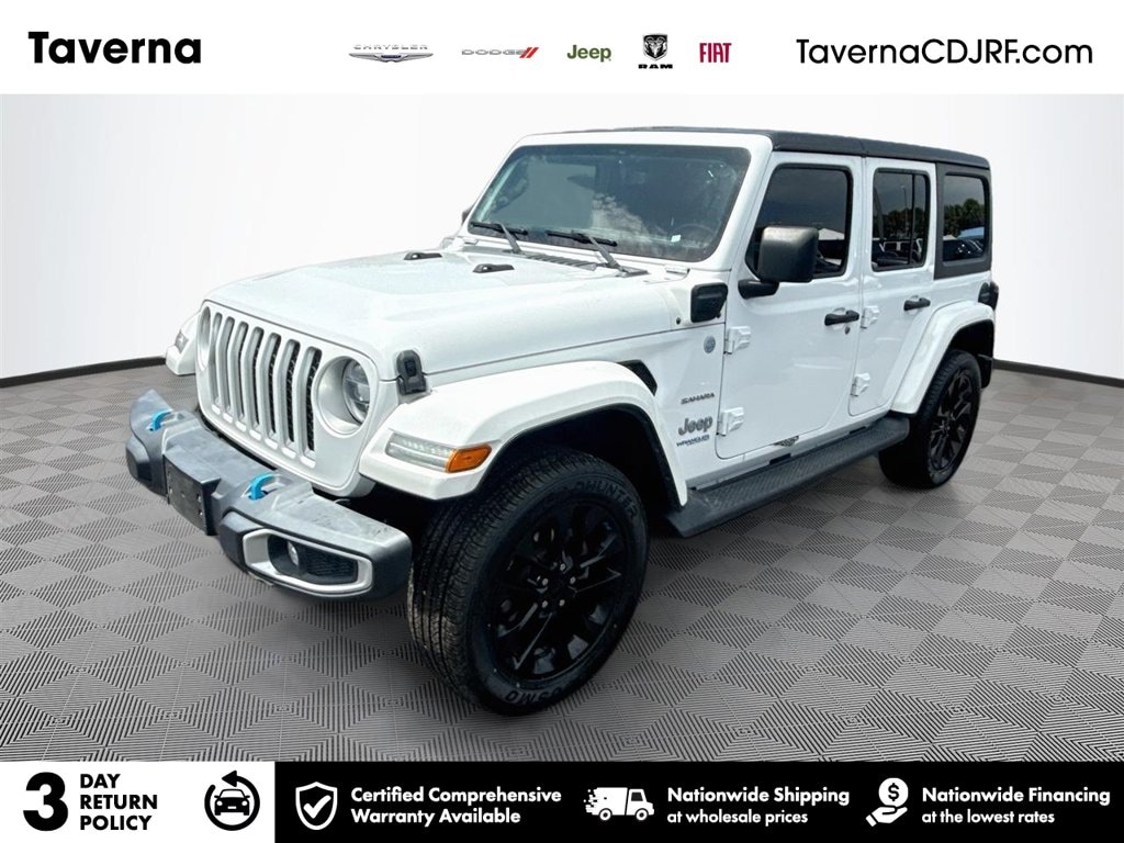 Used 2022 Jeep Wrangler Unlimited Sahara 4xe SUV