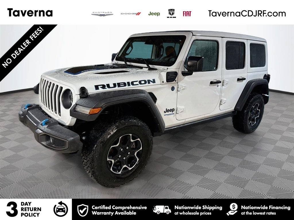 Certified 2022 Jeep Wrangler Unlimited Rubicon 4xe SUV