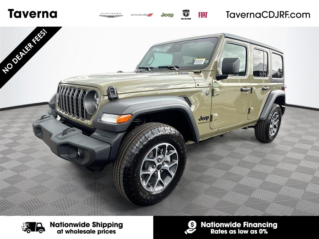 New 2026 Jeep Wrangler 4-DOOR SPORT S Sport Utility