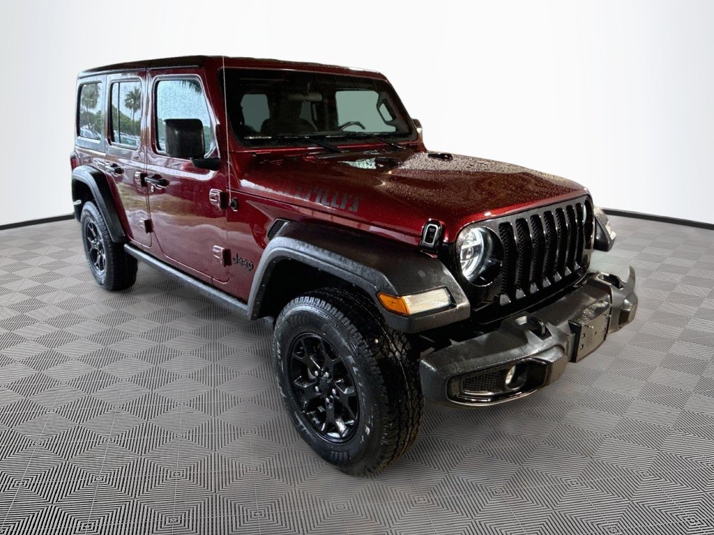 Used 2022 Jeep Wrangler Unlimited Willys SUV
