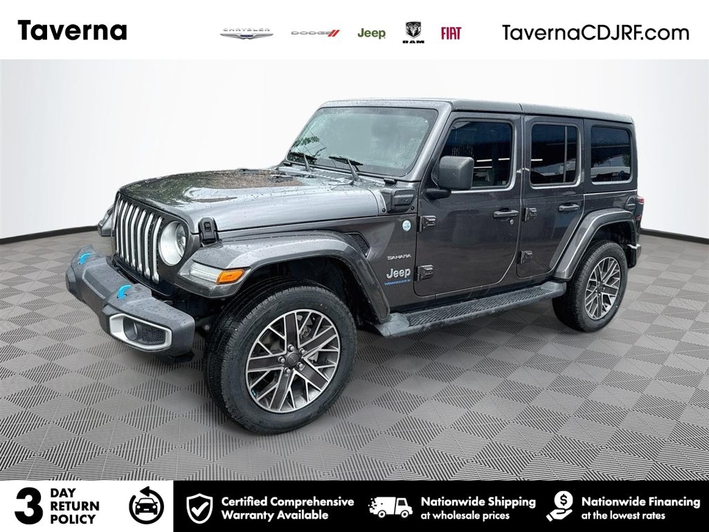 Used 2023 Jeep Wrangler Sahara 4xe SUV