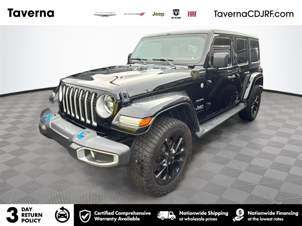 Certified 2023 Jeep Wrangler Sahara 4xe SUV