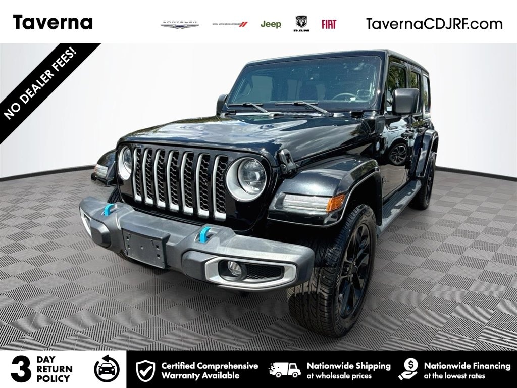 Certified 2023 Jeep Wrangler Sahara 4xe SUV