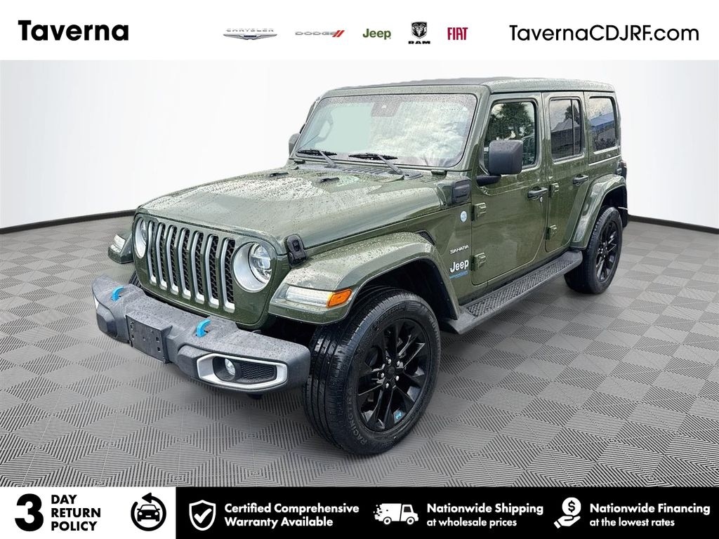 Certified 2022 Jeep Wrangler Unlimited Sahara 4xe SUV