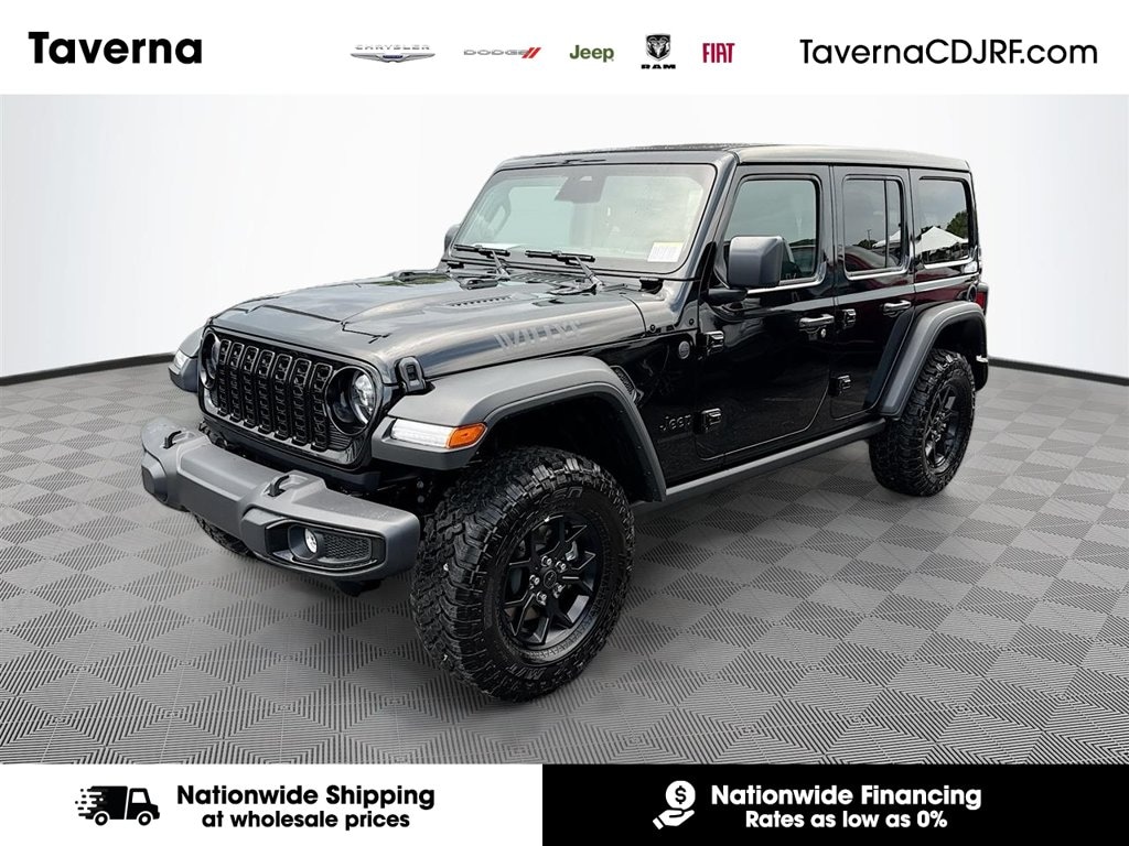 New 2026 Jeep Wrangler 4-DOOR WILLYS Sport Utility