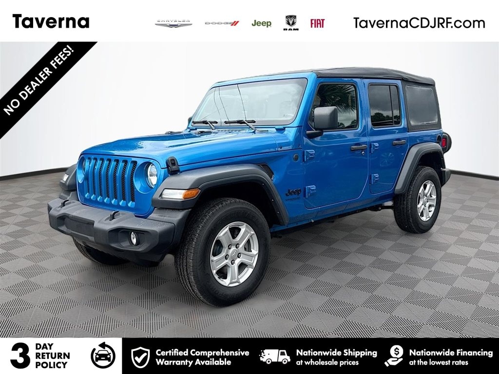 Used 2022 Jeep Wrangler Unlimited Sport S SUV