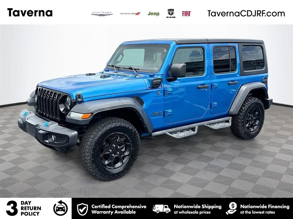 Certified 2023 Jeep Wrangler Willys 4xe SUV