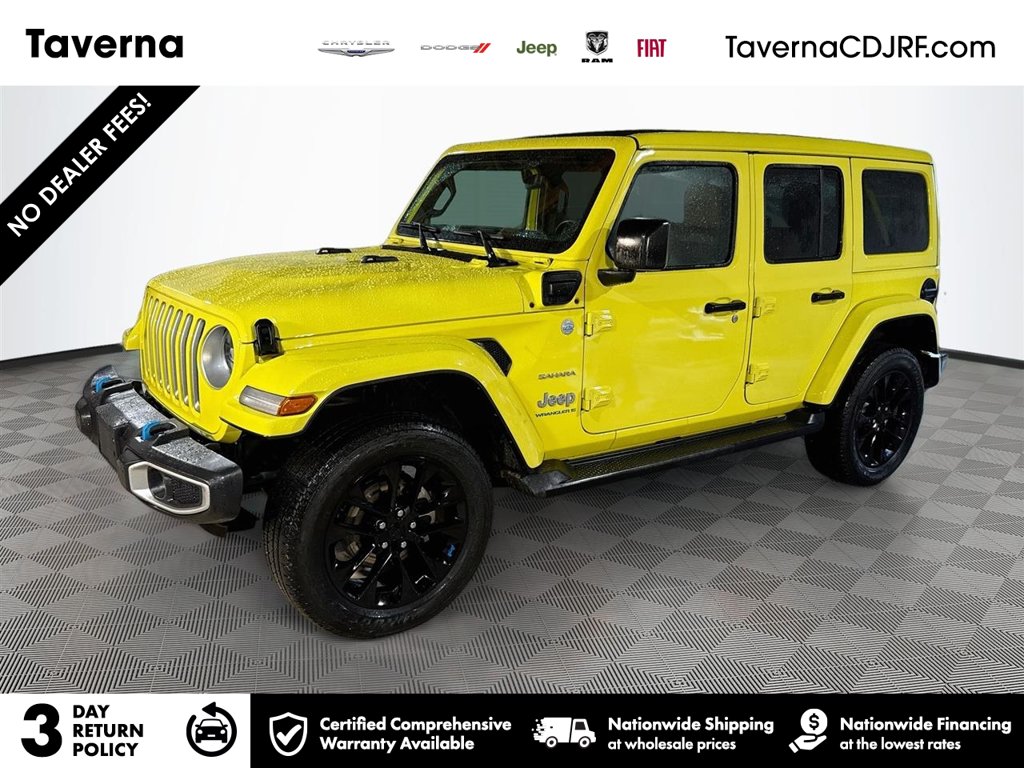 Certified 2023 Jeep Wrangler Sahara 4xe SUV