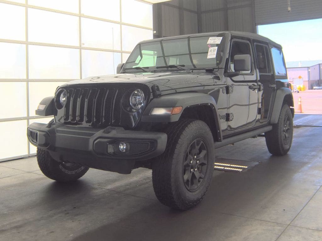 Used 2022 Jeep Wrangler Unlimited Willys SUV