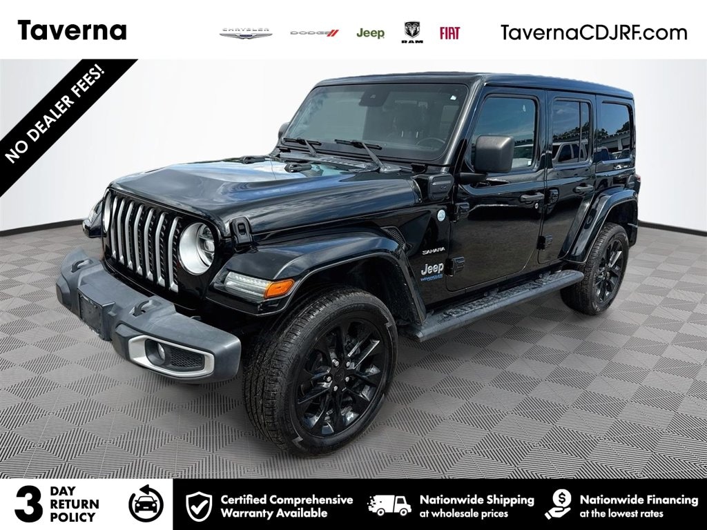 Certified 2021 Jeep Wrangler Unlimited Sahara 4xe SUV