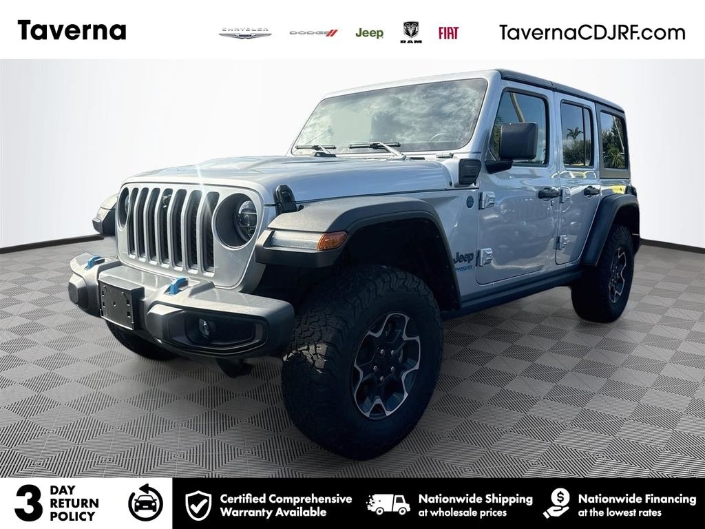 Certified 2022 Jeep Wrangler Unlimited Rubicon 4xe SUV