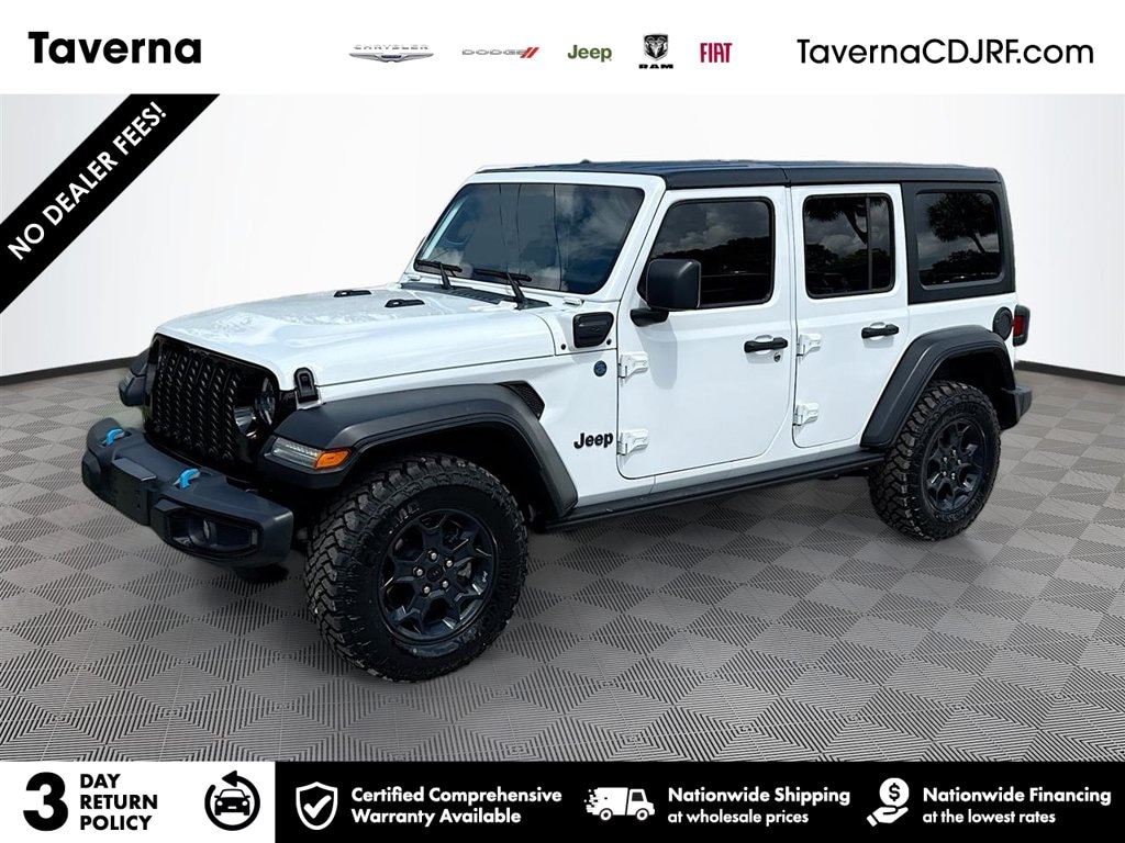 Certified 2023 Jeep Wrangler Willys 4xe SUV