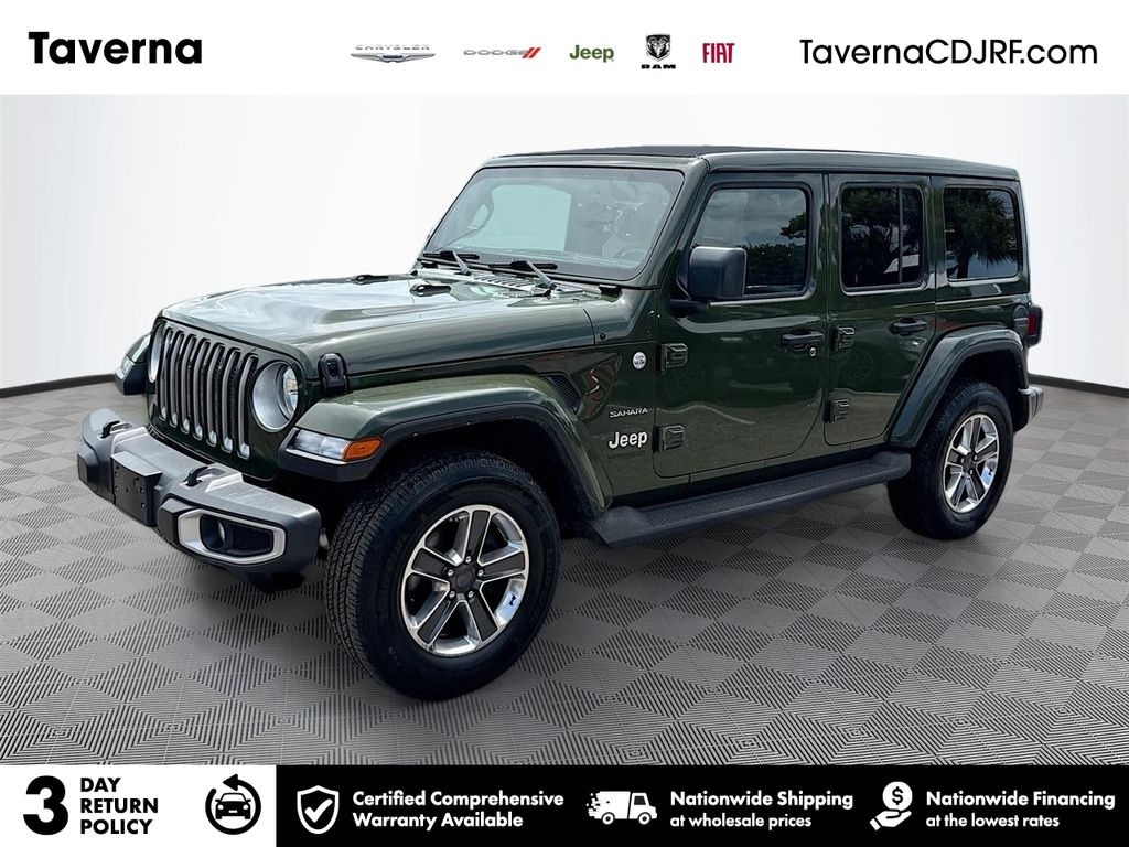 Certified 2022 Jeep Wrangler Unlimited Sahara SUV