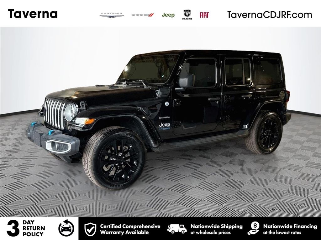 Certified 2022 Jeep Wrangler Unlimited Sahara 4xe SUV